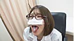 「これも検査なんですか！？」「はい！立派な検査です！」真面目な顔して敬語で診察～飲尿～中出し・精飲でしつこいくらいに捕精（ほせい）検査してくる泌尿器科の極淫痴女医 ＃03 皆瀬医師 サンプル画像 8