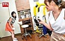 毎週火曜日にレズられる習慣から抜け出せない･･･クロスの中で失禁するまでイカせる美容師ビアンに堕ちた敏感娘 サンプル画像 10