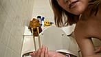 ほぼ自画撮り！？ お泊り排泄娘 サンプル画像 8
