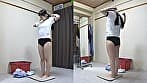 皐月ゆら ムチムチ美尻 神体育着 美少女やぽっちゃり娘らにピチピチ体育着を着せ、ハミパン、ムレムレワレメを毛穴まで見えるほどの超ドアップ接写！さらに尻コキ、着衣お漏らし放尿や体育着ぶっかけ等体育着好きに送る完全着衣フェチAV サンプル画像 3