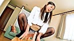忙しい外回り業務で湿った黒パンスト美脚OLが「賞金100万円！！固定ディルドピストンゲーム！！」少しずつサイズが大きくなっていくクソエロ障害物レースお漏らし爆イキアクメ！制限時間内にゴールできなかったら即デカチン生刺し中出し罰ゲーム！ ゆうり ゆい サンプル画像 18