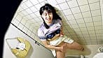女子トイレ覗き迫力の放尿と生々しいオナニー ＃1 サンプル画像 15