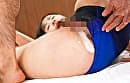 素人バラエティ 夏休み合宿中の水泳部巨乳女子大生 競泳水着を脱がせて背後からノンストップ乳首責め 敏感なおっぱいの先っちょをしつこく攻められ腰をクネらせて人生初のビーチク失禁イキ潮！！発情オマコを激ピスされたら中出しもすんなりOKしちゃう！？ サンプル画像 17