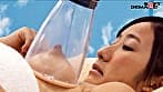 マジックミラー号に水着美少女が初乗車日焼けで火照った美尻を性感マッサージ 敏感になった日焼けビキニ娘は4回イって失禁･･･ 流されて生ハメ・戸惑いながらも初中出し！ あいこちゃん（19）ショップ店員 サンプル画像 3