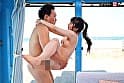 マジックミラー号 真夏の水着美女【あや】ちゃん 童貞のフリした絶倫男が激ピストン！！何度イっても無視しガン突き再開！失禁・痙攣でキュッと締まったオマ〇コにとろ～りナマ中出し サンプル画像 12