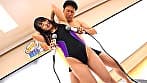 合宿に来ていたスレンダーJ〇の競泳水着を脱がせて背後からノンストップ乳首責め敏感なおっぱいの先っちょをしつこく攻められ腰をクネらせて人生初のビーチク失禁イキ潮噴射！！発情オマ〇コを激ピスされたら中出しもすんなりOKしちゃう！？～ほのか編～ サンプル画像 7