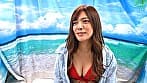 湘南ビーチで声をかけたビキニギャルが火照った身体をクールダウンさせる冷感ローションマッサージ体験！体温が下がるはずなのに【こっそり混ぜた】で性欲が覚醒！敏感になった乳首やクリをいじられガニ股失禁イキ潮噴射！快感に負けて自分からデカチン中出しをおねだりしちゃうなんて！～あやか編～ サンプル画像 1