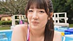 合宿中の水泳部巨乳女子大生 競泳水着を脱がせて背後からノンストップ乳首責め！敏感なおっぱいの先っちょをしつこく攻められ腰をクネらせて、人生初のビーチク失禁イキ潮！！発情オマ〇コを激ピスされたら中出しもすんなりOKしちゃう！？～まおちゃん編～ サンプル画像 12