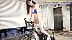 人気G・Hカップの巨乳女優が挑戦！オシッコ我慢潮吹きアクメ自転車がイクッ！綾瀬こころ 水原みその サンプル画像 7