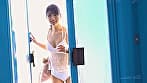 ゆうな（18）女子大生 10代水着美少女に童貞のフリした絶倫男が激ピストン！！イッた直後もガン突き再開＆ピクピクマ○コに真正中出し！！ サンプル画像 16
