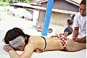 ゆうこ（26）海に来ていた新婚夫婦をポルチオでイカセた後に真正中出し サンプル画像 4