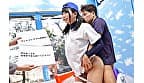 みなみ（19）マジックミラー号素人女子大生限定 100の質問中に突然デカチンを即ハメ！恥じらいつつも、連続ピストンでオマ○コぐちょ濡れ大絶頂！おまけに大洪水！スポーツ女子編 サンプル画像 6