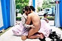 りお（29）マジックミラー号心優しい子持ちのママがデカチン男性に素股奉仕 産後の敏感マ○コは我慢できずに騎乗位挿入で自ら腰を振ってイキまくり連続中出し サンプル画像 17