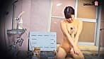 素股に挑戦！まいさん（22）推定Eカップ タオル一枚 男湯入ってみませんか？ サンプル画像 6