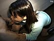 立ち姿女小便 サンプル画像 17
