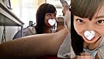 【個人撮影】※ヘッドホン推奨 フェラされてる最中に突然おしっこしたら飲尿してくれた［元アイドルバイト戦士かえで］【Y-070】 サンプル画像 1
