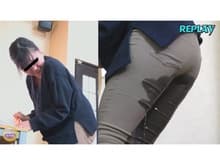 新人女性AD仕事中お漏らしー股間にひろがる濁恥汁ー サンプル画像 6