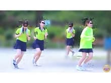 合宿女学生 悪ノリ風呂小便2 サンプル画像 2
