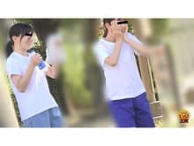 盗撮 部活シャワー室で尿を放出する少女達 サンプル画像 2