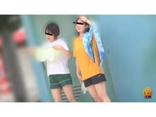 盗撮 部活シャワー室で尿を放出する少女達 サンプル画像 5