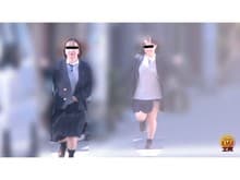 盗撮 姉妹で競走!! 帰宅ギリギリお家放尿 サンプル画像 2
