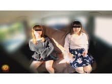 盗撮 女友達近距離失態 車内放尿＆お漏らし サンプル画像 4