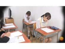学習塾トイレ隠撮 女子学生行列中おしっこ漏らし2 サンプル画像 5