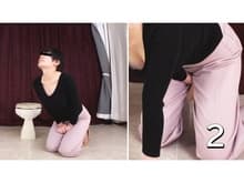 困惑！自画撮りおしっこラップトラップ4 サンプル画像 13