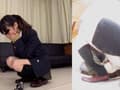 自画撮りおしっこ全力我慢 番外編 15 時間延長トラップ発動！ サンプル画像 2