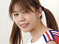 チア娘の濡れた赤パンツ サンプル画像 1