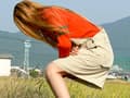 みゆの青空おもらし遊び サンプル画像 5
