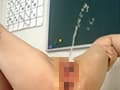 ロ○ータスク水放尿少女 サンプル画像 9