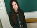 黒髪女学生のローター失禁 サンプル画像 1