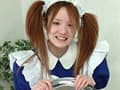 色白メイド羞恥の放物線 サンプル画像 1