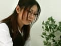 女性社員の水玉おもらし サンプル画像 1