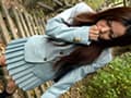 寒空の下校小便美少女 サンプル画像 10