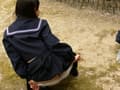 清純派女子○生羞恥の野ション サンプル画像 9