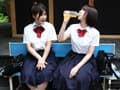 野ション女子生徒連鎖開脚拘束おしっこ噴射4 もなみ鈴 サンプル画像 13