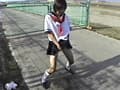ときめきセーラー野外聖水2 サンプル画像 2