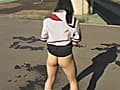 ときめきセーラー野外聖水3 サンプル画像 17