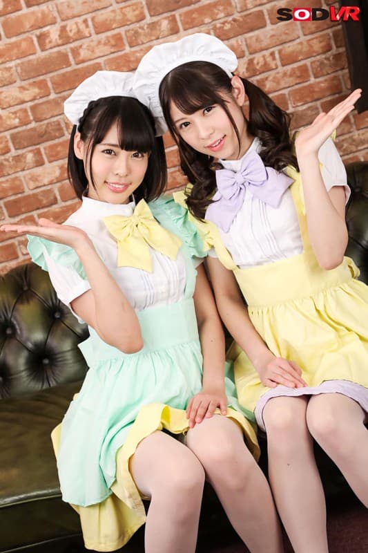 【VR】咀嚼VR ドMなご主人様に小悪魔メイドたちのお給仕 サンプル画像 2