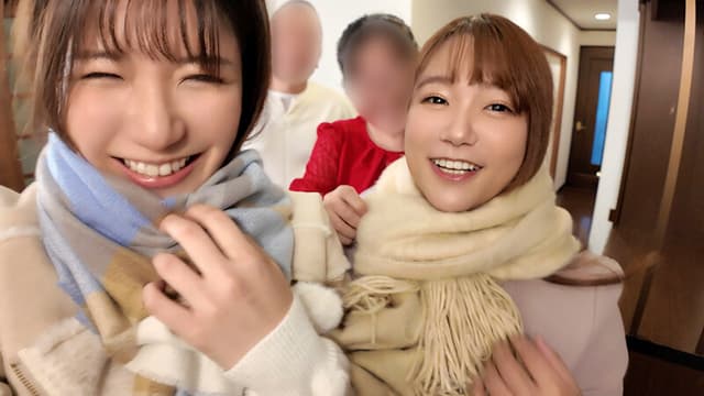 ハメ撮りレズH 昼夜でサドマゾ立場逆転するレズビアン姉妹 「お姉ちゃん、一人でしちゃダメって言ったのに腰ヘコ乳首オナニー我慢できなかったんだ？」 乃咲みくる 宝生めい…AV引退ラストレズ サンプル画像 2