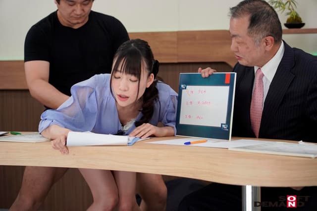 トビジオっ！NEWSプラス 業務中、ずっと痙攣・潮吹きっぱなし・失禁しても平然と原稿を読み上げる女子アナ サンプル画像 8