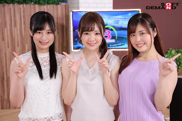 トビジオっ！めざましNEWS 歴代最高潮吹き率No.1！合計158トビジオ 飛距離・量が凄すぎる！本番中、ずっと潮吹きっぱなし・失禁しても平然と原稿を読み上げる女子アナ サンプル画像 11