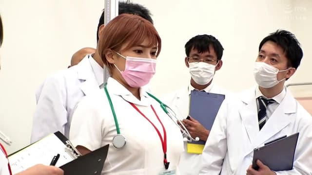羞恥！新卒看護師着任前強●健康診断2022冬 若宮はずき サンプル画像 1