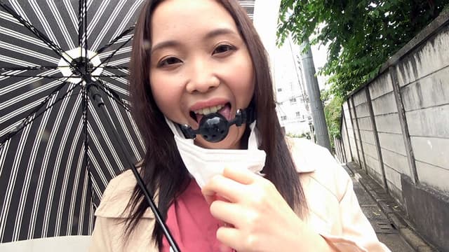 涎とM女とボールギャグ 辻芽愛里 サンプル画像 2