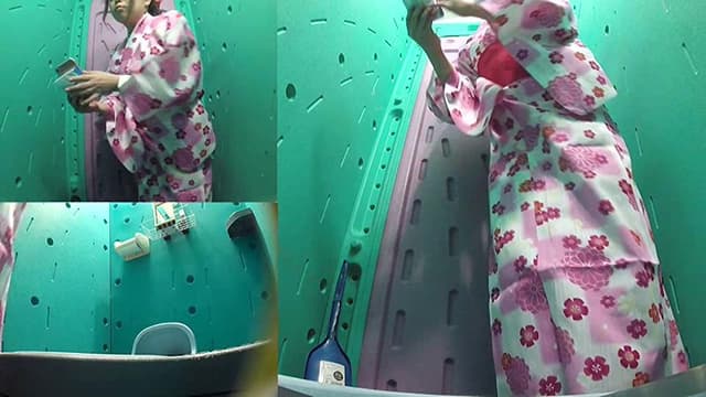 美少女厳選 花火大会仮設トイレハイビジョン高画質3カメ盗撮 サンプル画像 16