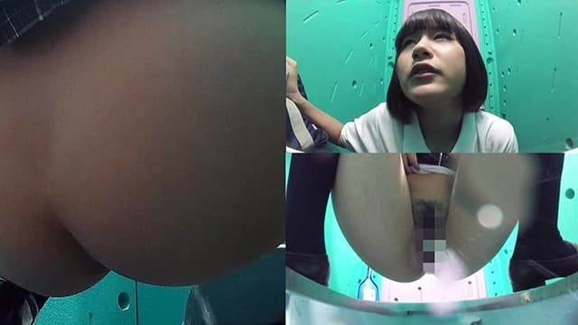 美少女厳選 花火大会仮設トイレハイビジョン高画質3カメ盗撮 サンプル画像 7