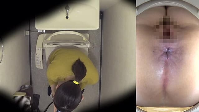 デパート女子トイレ放尿オナニー盗撮 サンプル画像 1