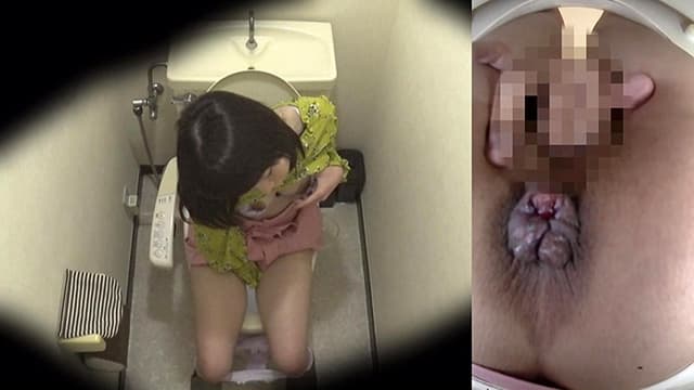 デパート女子トイレ放尿オナニー盗撮 サンプル画像 12